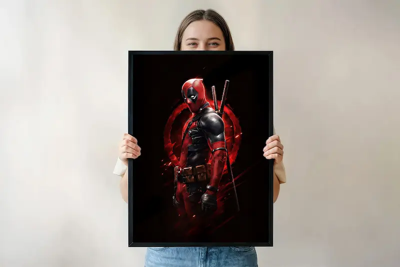 Deadpool – Knight of Vengeance Premium Wall Poster