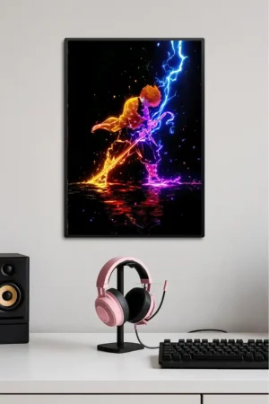 Epic Anime Warrior Poster 3