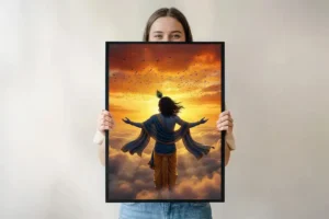 Jay Shree Krishna – Divine Protector of Dharma 🕉️✨