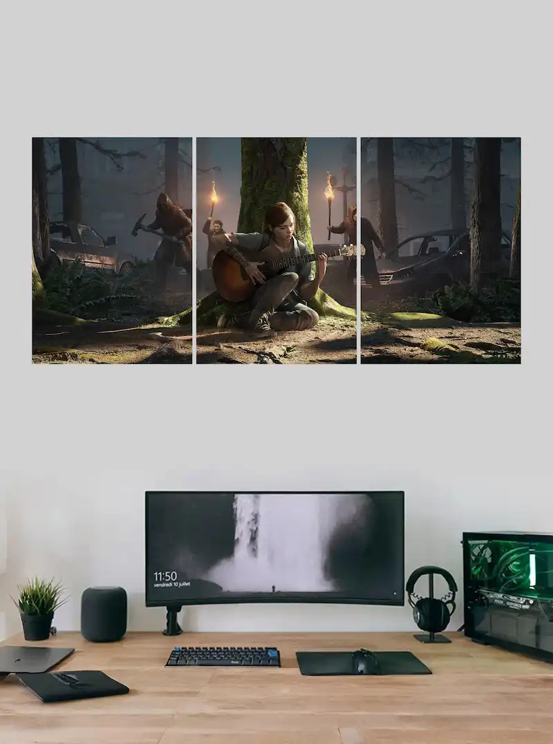 The Last of Us Apocalypse Survival Split Poster