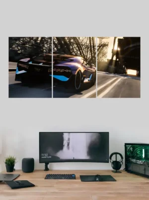 Grand Theft Auto V Split Poster