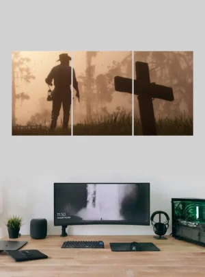 Red Dead Redemption 2 Split Poster