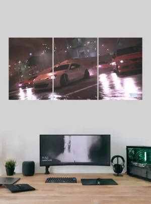 Need For Speed  Gaming Split Poster 1