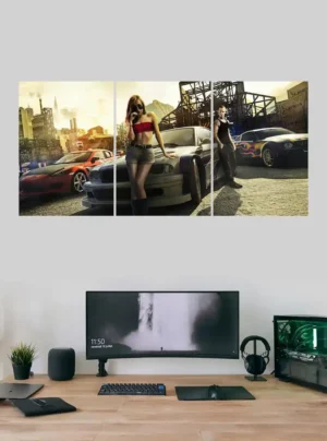 Old Need For Speed Gaming Split Poster 1