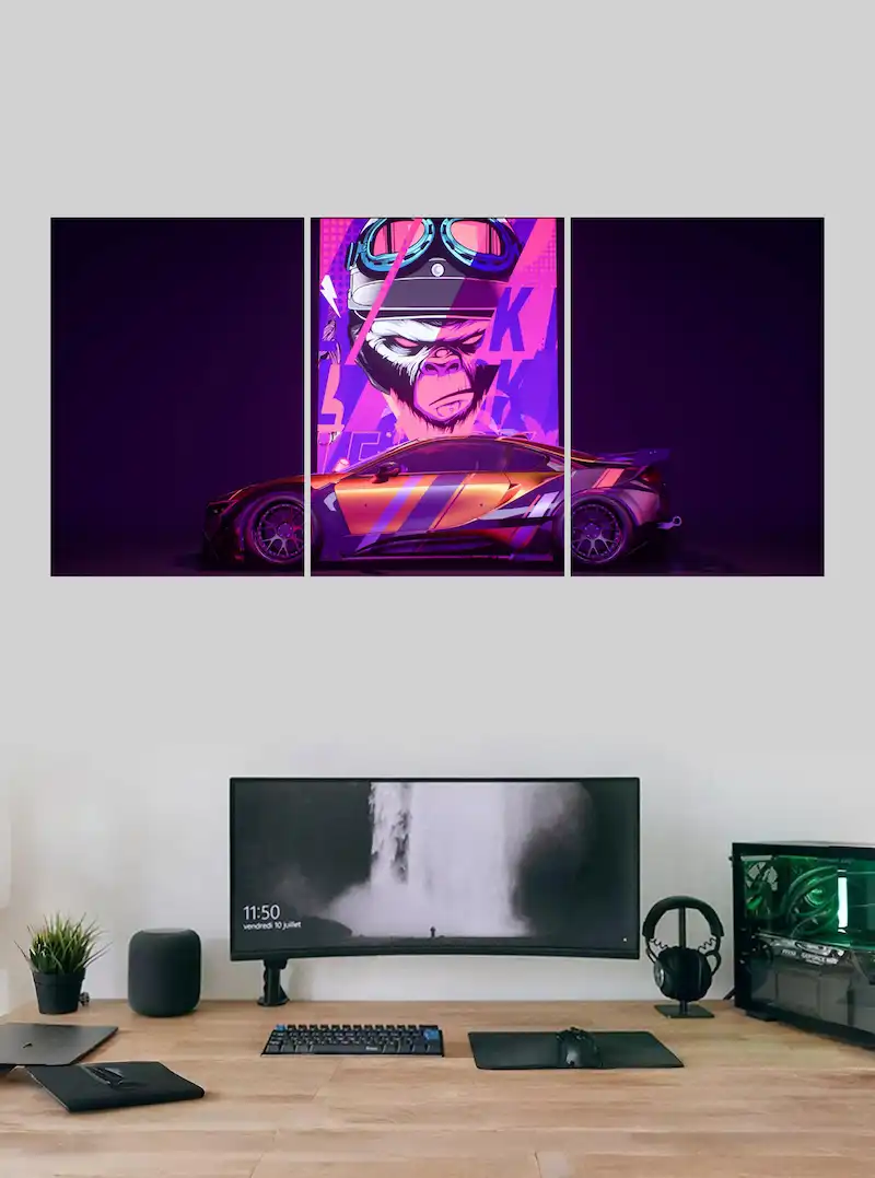 Need For Speed No Limit Gaming Split Poster 2