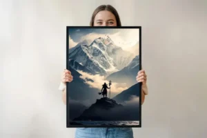 🕉️ Har Har Mahadev – Divine Shiv Shankar Poster