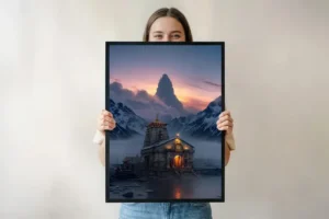 Har Har Mahadev – Divine Himalayan Shiva Temple 🕉️