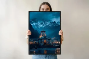 Har Har Mahadev – Mystical Himalayan Shiva Temple 🕉️