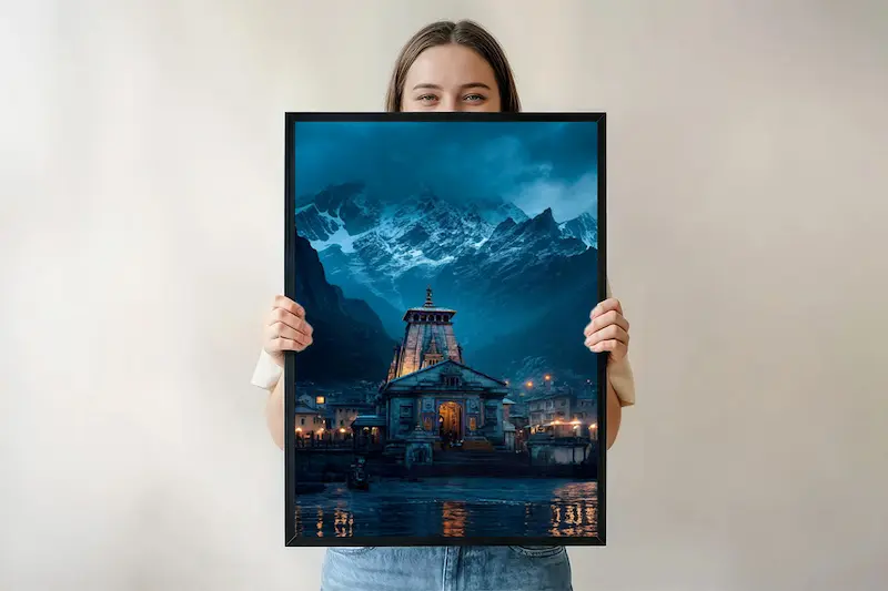 Har Har Mahadev – Mystical Himalayan Shiva Temple 🕉️