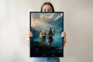 Shiva & Nandi – Divine Presence of Mahadev 🕉️🔱