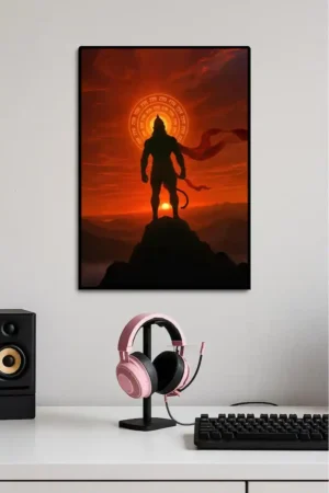 Hanuman Ji – The Rising Power of Devotion 🌅