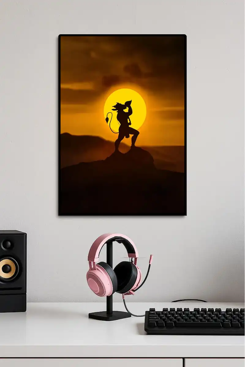 Bajrangbali – The Sacred Dawn Warrior 🌞🕉️