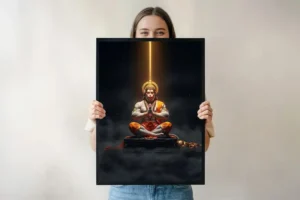 Hanuman Ji – Power, Faith & Fearlessness Poster