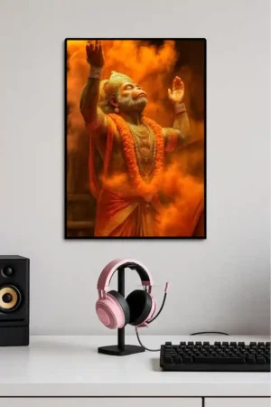 Hanuman Ji – Heart of Ram Bhakti ❤️🕉️ Poster
