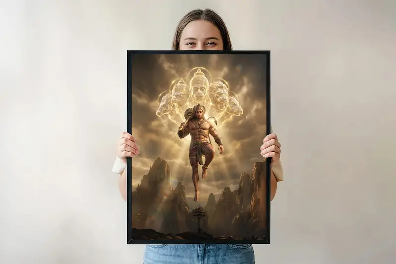 Hanuman Ji – The Fearless Flame of Devotion 🕉️🔱