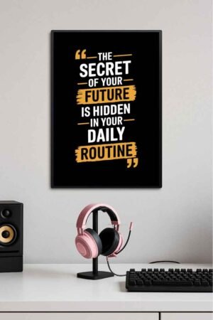 The secret of your future is hidden in your daily routine 💪🔥
