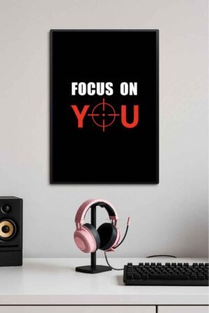 Focus On You Motivation Poster 💯💪