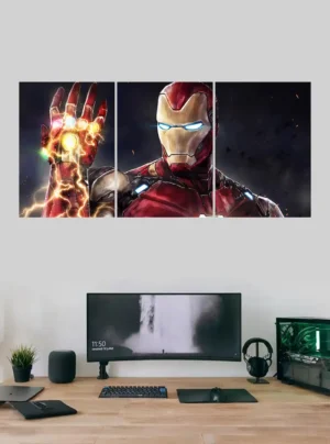 Iron Man Avenger : Endgame Split Poster