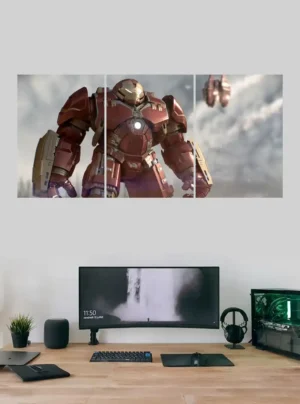 Iron Man  : Hulk Buster Split Poster