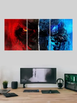 Godzilla x Kong: Supernova Split Poster