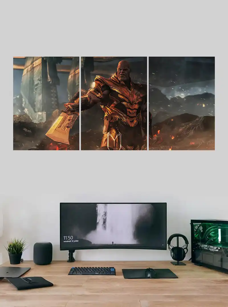 Thanos Avenger : Endgame Split Poster