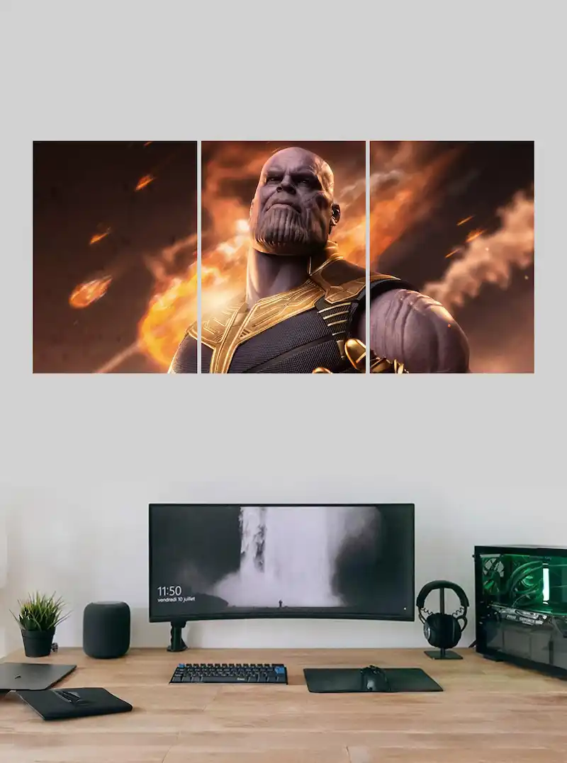Avengers : Endgame Thanos Split Poster