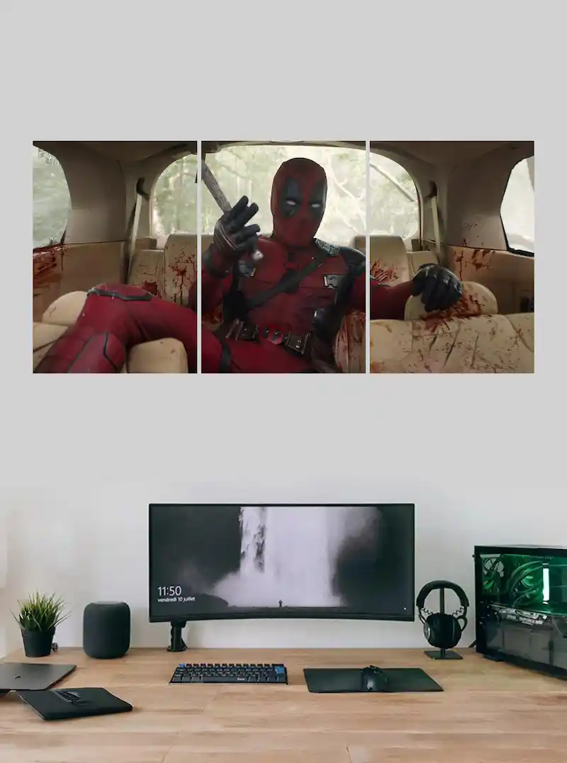 Deadpool Movie Split Poster