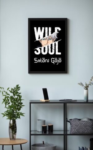 Satoru Gojo Jujutsu Kaisen Anime Poster 1