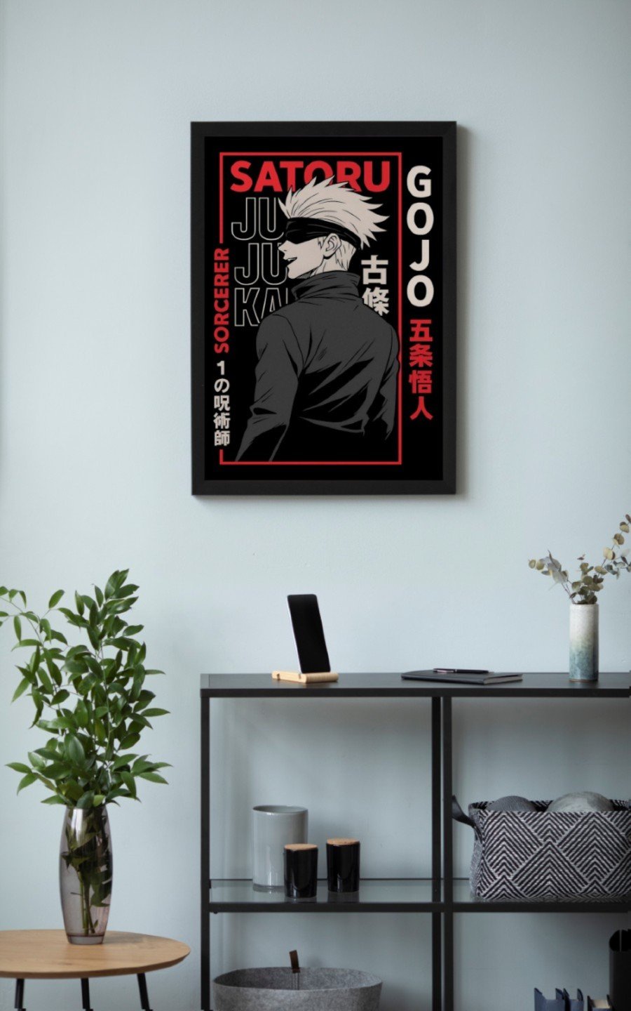Satoru Gojo Jujutsu Kaisen Anime Poster 2