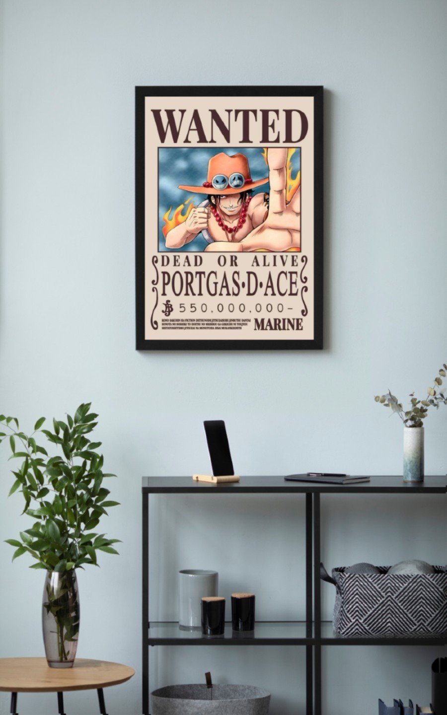 Portgas D ACE Anime Poster