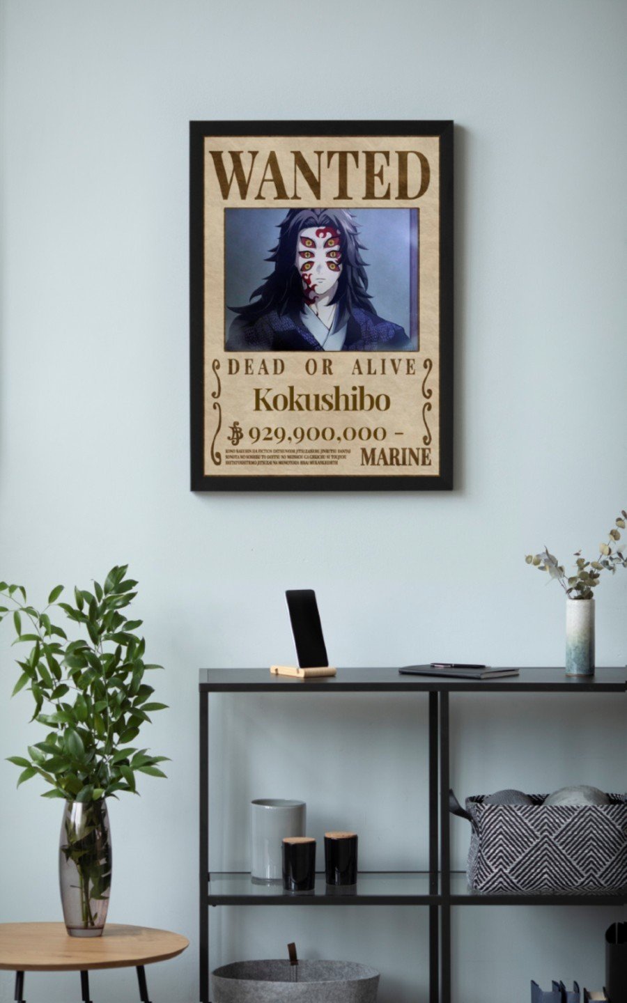 Kokashibo Demon Slayer Anime Poster