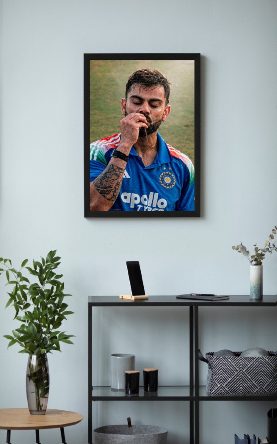 Virat Kohali India Cricketer Poster