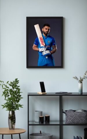Virat Kohali India Cricketer Poster 2