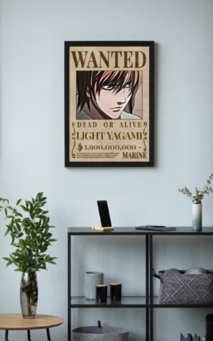 Light Yagami Death Note Poster