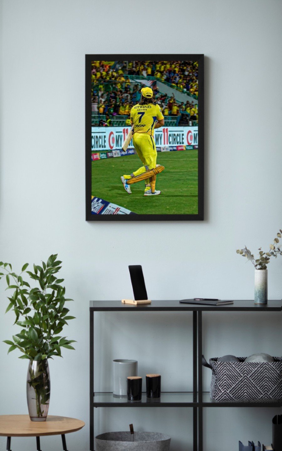 Ms Dhoni Csk Poster 4