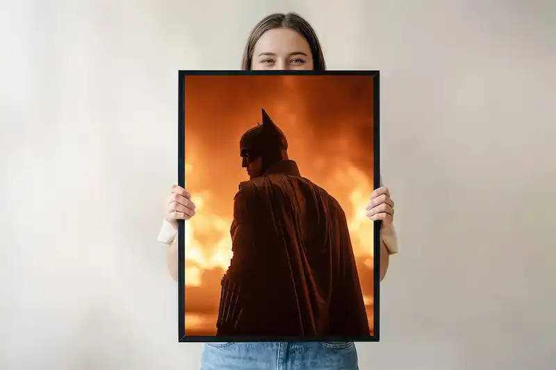 Batman – Dark Knight Rising Poster | Gotham Hero Wall Art