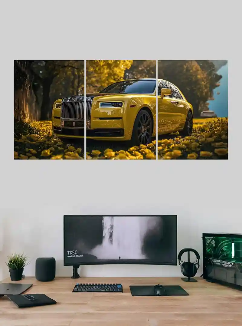 Rolls-Royce Car Split Poster