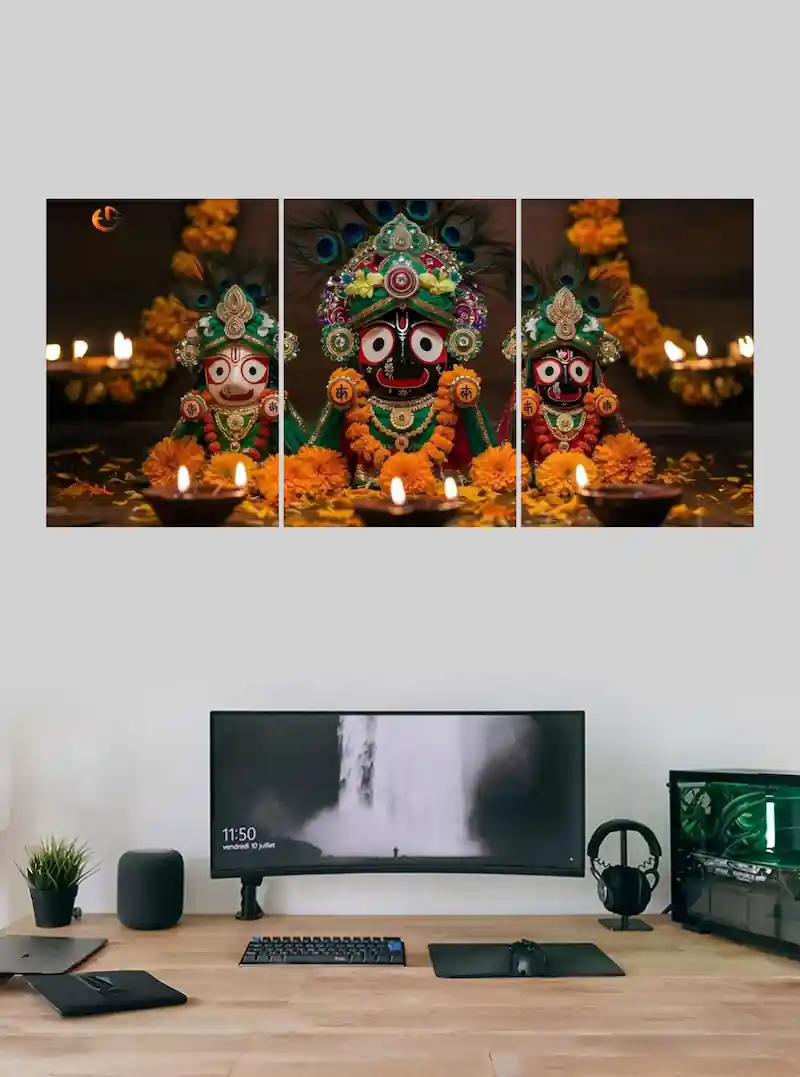 Shree Jagannath Split Poster