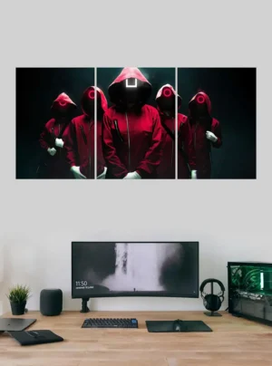Squid Game Split Wall Poster 3