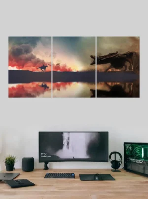 “Game of Thrones Split Poster