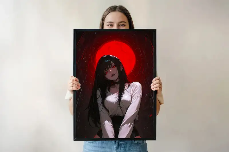 Epic Anime Warrior Poster 78