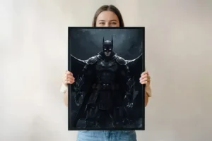 Batman – Batman Samurai Poster | Dark Knight Warrior Wall Art