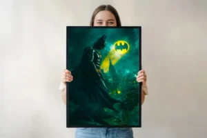 Batman – The Caped Vigilante Poster | Dark Knight Wall Art