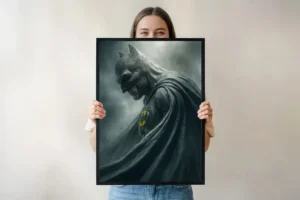 Batman – Vigilante of the Gotham Night Poster | Dark Knight Wall Art