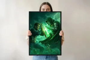 Doctor Doom vs Captain America – Avengers Doomsday (2026) Movie Poster