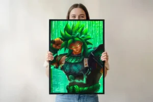 Epic Anime Warrior Poster 74