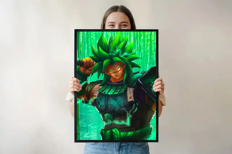 Epic Anime Warrior Poster 74