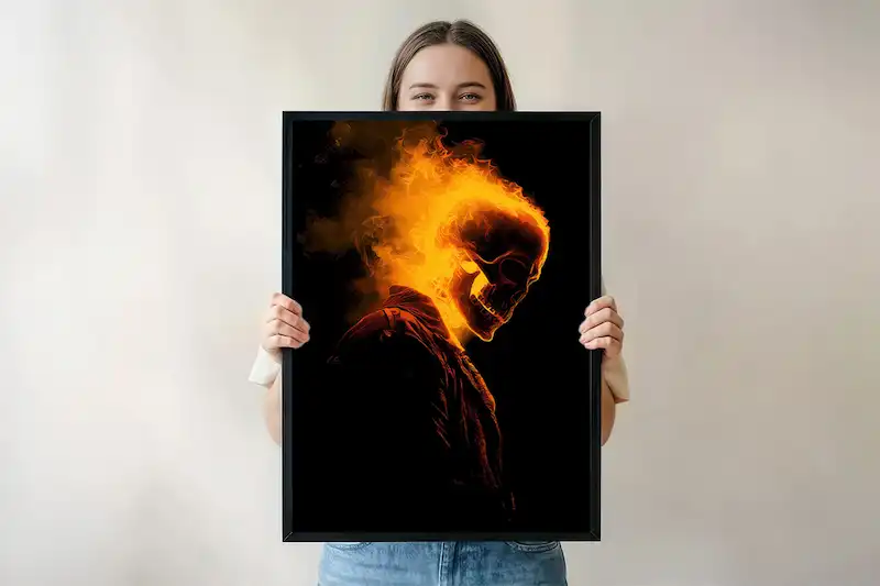 Ghost Rider – The Hellbound Rider HD Wall Poster