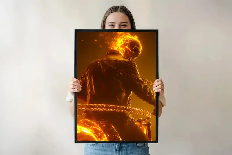 Ghost Rider – Vengeance Personified HD Wall Poster