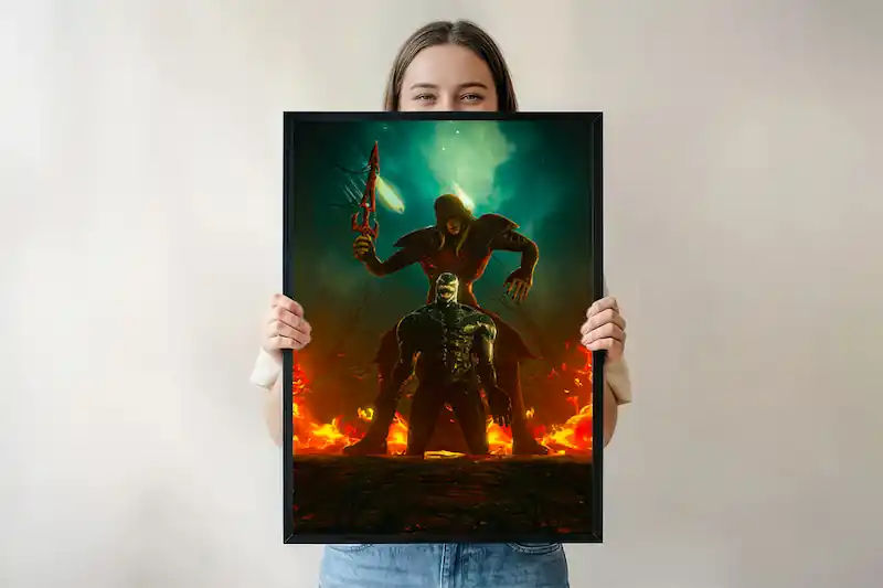 Venom x Knull – The Last Dance Poster | Dark Symbiote Wall Art